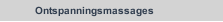 Ontspanningsmassages